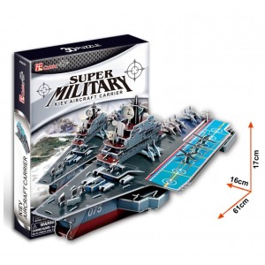 CubicFun 3D PUZZLE Aircraft Carrier